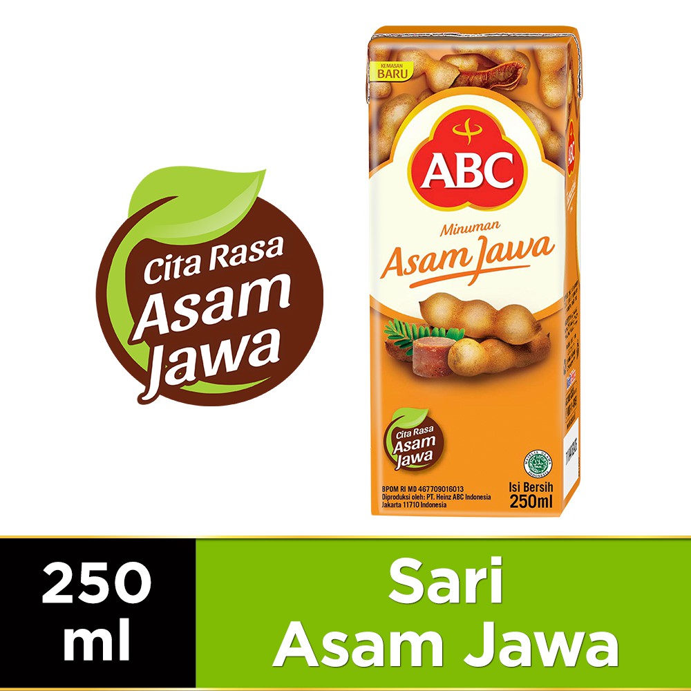 

ABC Minuman Sari Asam Jawa 250 mL