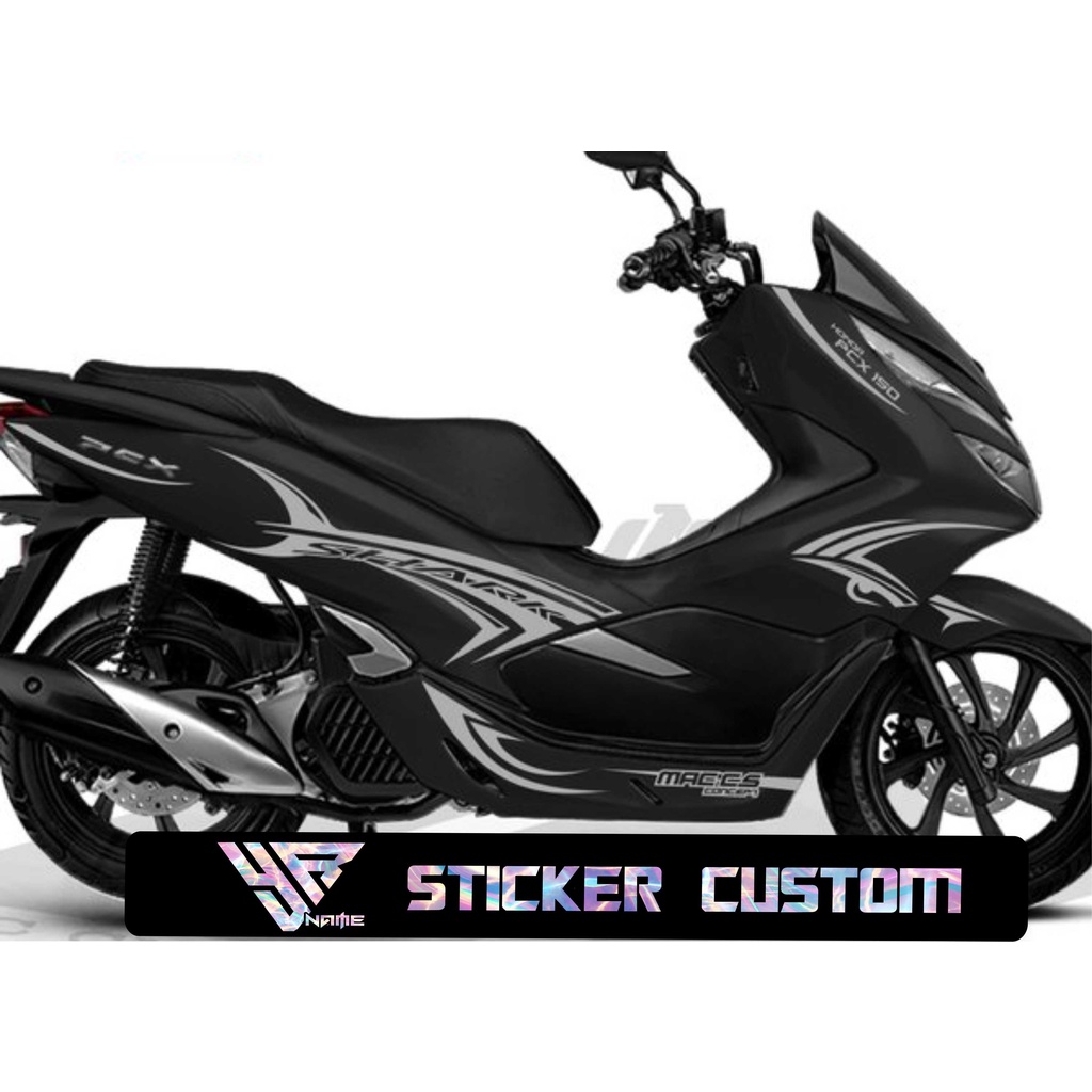 STICKER MOTOR PCX SHARK