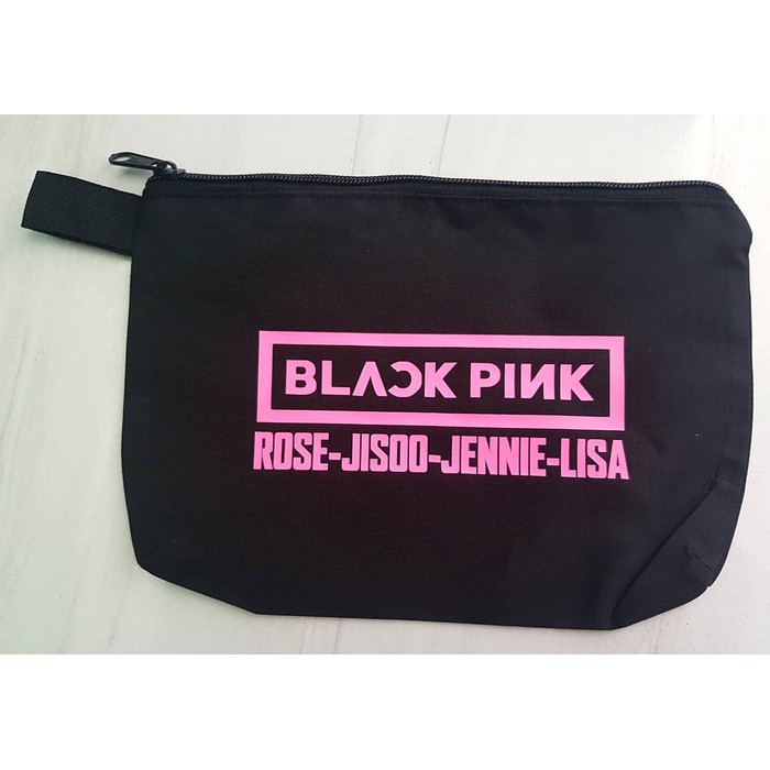 

BLACKPINK TAS PENSIL PULPEN KOSMETIK BAG POUCH kpop tempat alat tulis