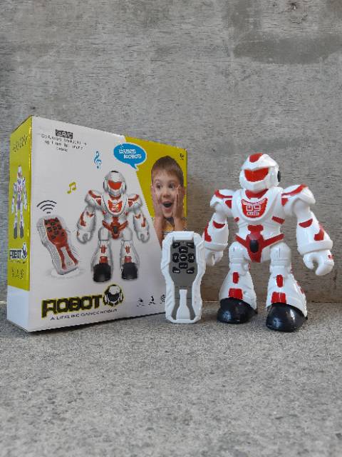 Mainan RC Robot Dance - Mainan Anak Joget Remote Control Dancing