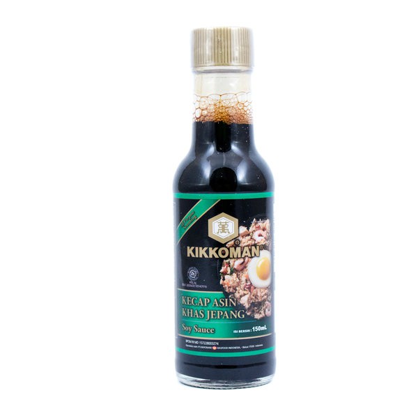 

KIKKOMAN Kecap Asin khas Jepang 150ml - Kikoman Japanese Salty Soy Sauce All Purpose Seasoning