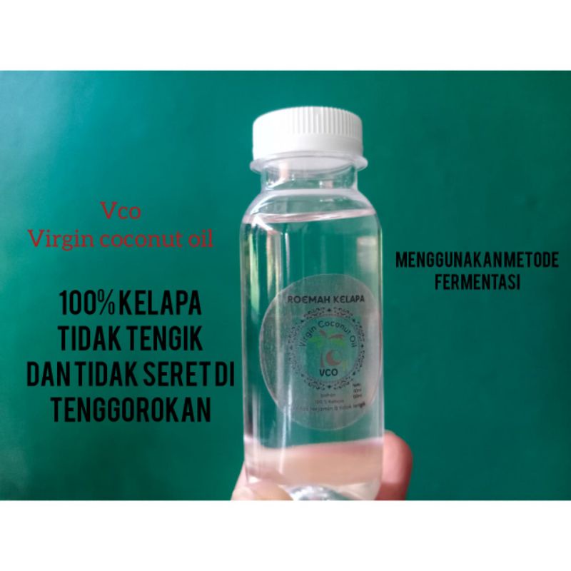 

VCO (Virgin Coconut Oil) minyak kelapa murni 100 ml