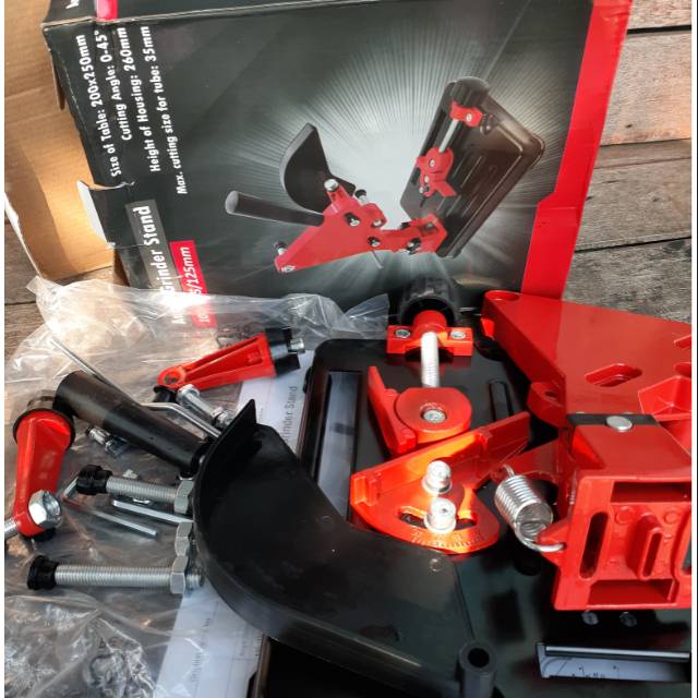 Stand gerinda dudukan gerinda