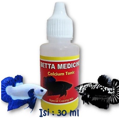 VIVIAN CALCIUM TONIC BETTA MEDICINE Obat ikan Cupang 30 ml