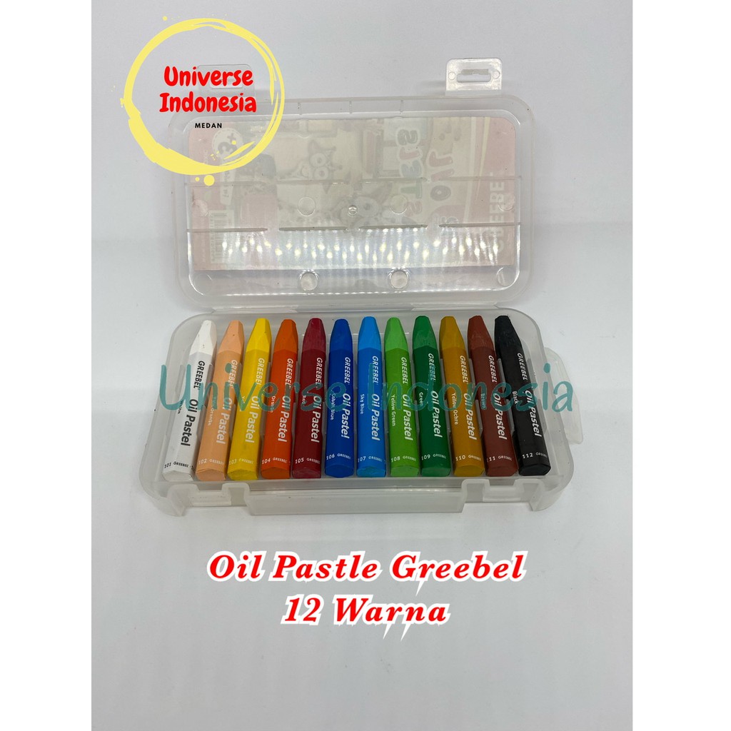 

Oil Pastel Greebel 12 Warna
