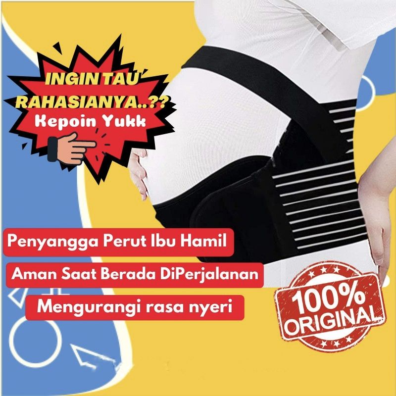 PREGNANCY MATERNITY BELT 3 IN 1 KORSET PENYANGGA PERUT KEHAMILAN KUALITAS PREMIUM