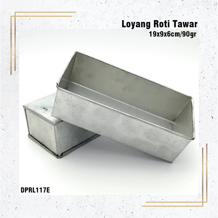 [Set 3's &amp; Ecer] Loyang Roti/Loyang Kue 19x9x6cm/20x9x6cm/22x13x6cm