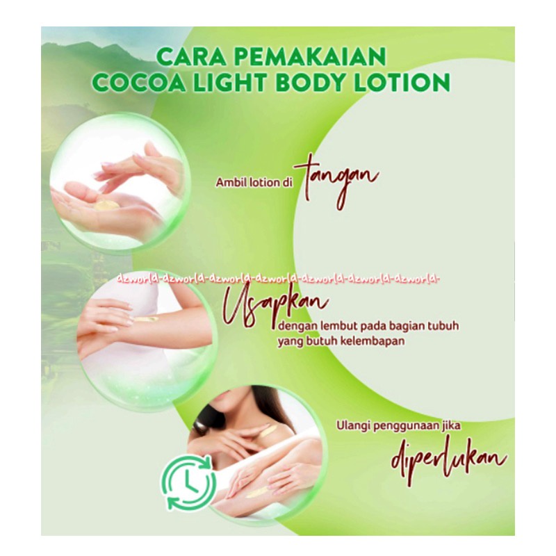 Citra Cocoa Light Body Lotion Bali 180ml Marine Collagen Raja Ampat Untuk Light Gel Body Lotion Krim Untuk Kulit Lembut Glowing Citra Cantik Indonesia