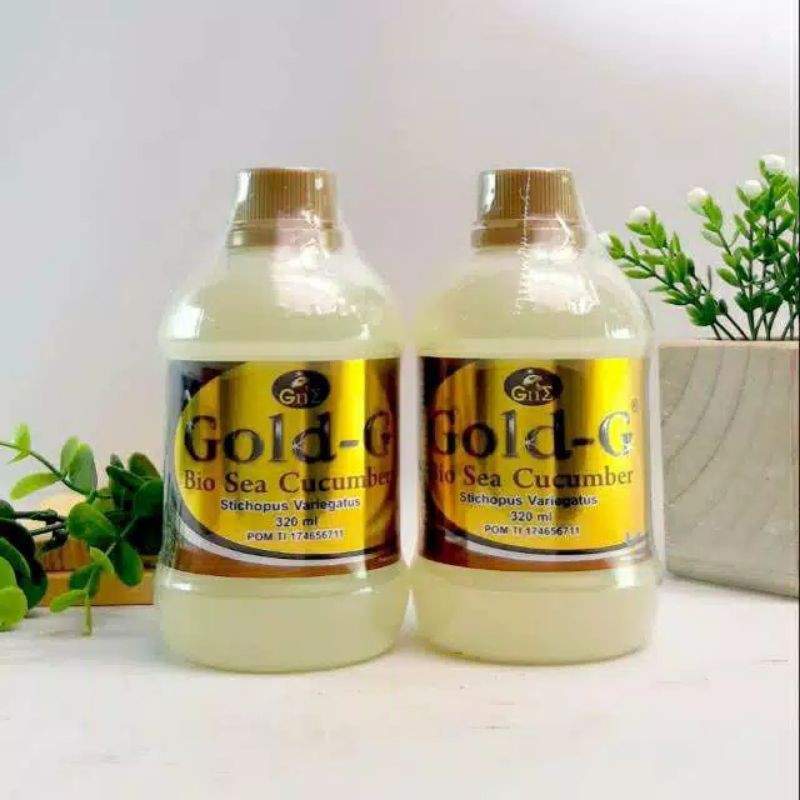 Jelly Gamat Gold G Original Sea Cucumber Jelly Gamat 320ml Asli