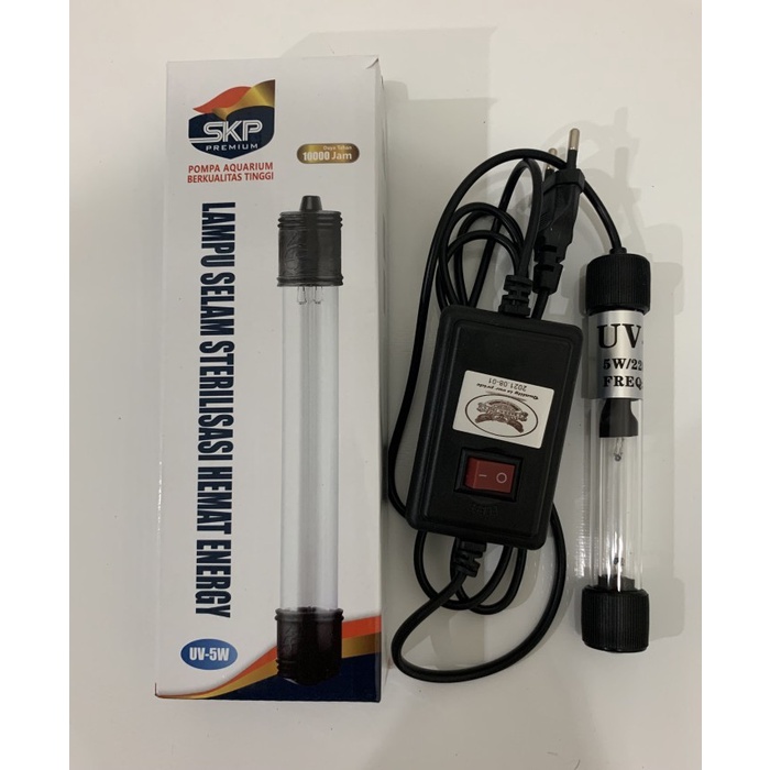 Reboltz - Lampu UV Aquarium Kolam Koi SAKKAI PRO UV SKP 5 Watt 7 Watt 9 Watt 11 Watt 13 Watt 15 Watt