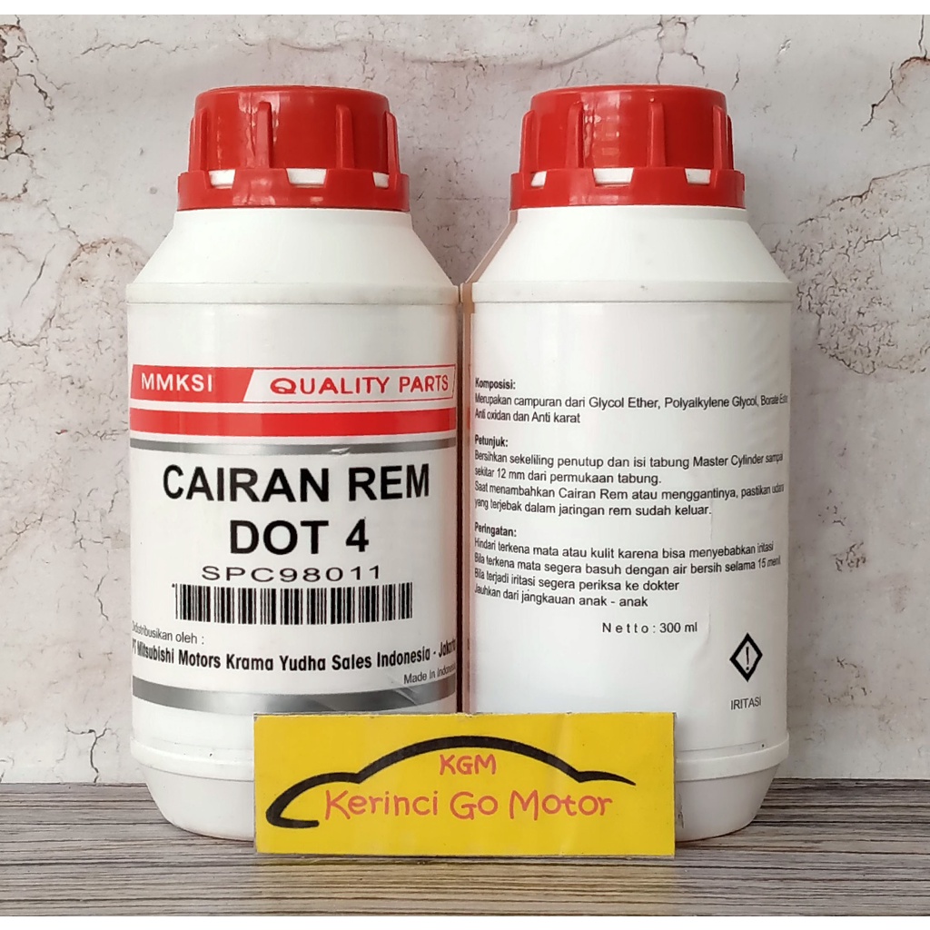 MITSUBISHI MINYAK REM DOT4 300ml BENING CAIRAN REM