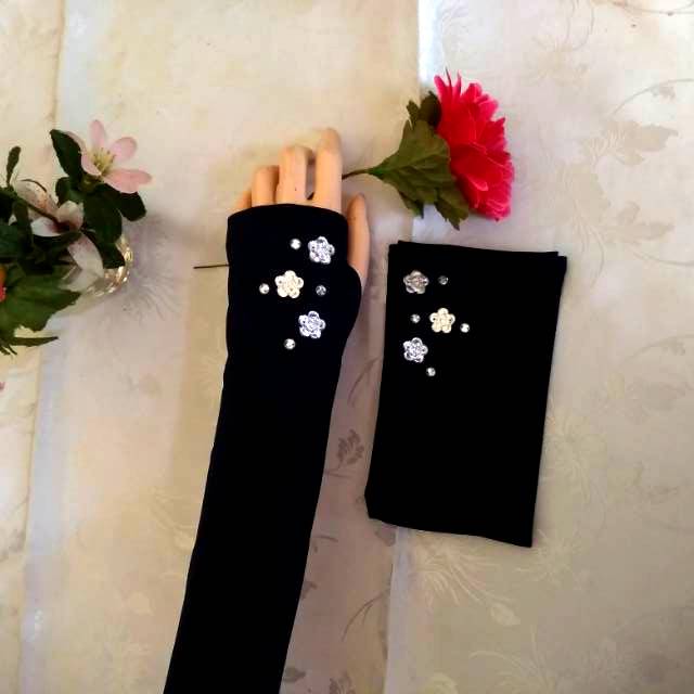 Manset jempol bunga/handsock jempol
