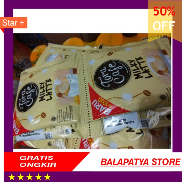 

TERLARIS !!! TORA CAFE MILKY LATTE RENCENG