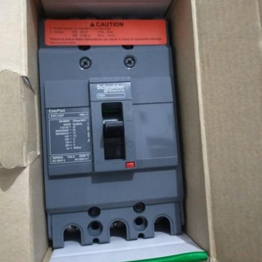 MCCB NFB EZC100F 3P 60A 75A 80A 100A SCHNEIDER