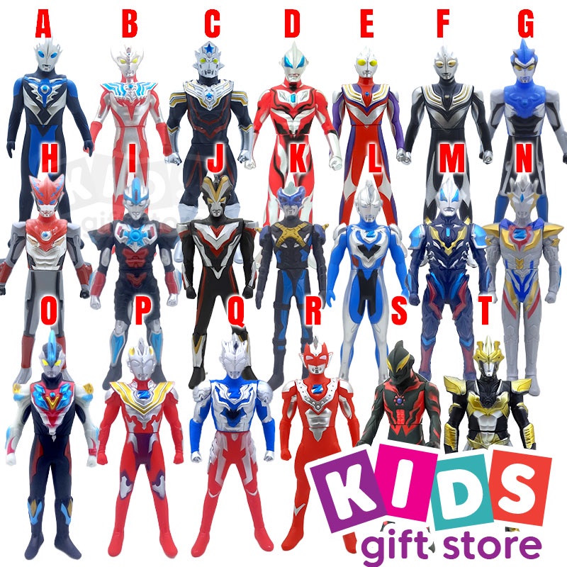 Ultra Series Ultraman Fuma Taiga Titus Tregear Tiga Victory Rosso Blu Figure - Mainan Figur