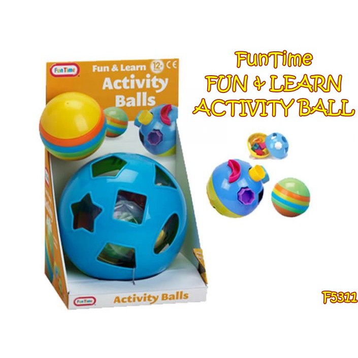 F5311 Funtime Fun &amp; Learn Activity Balls Mainan Anak