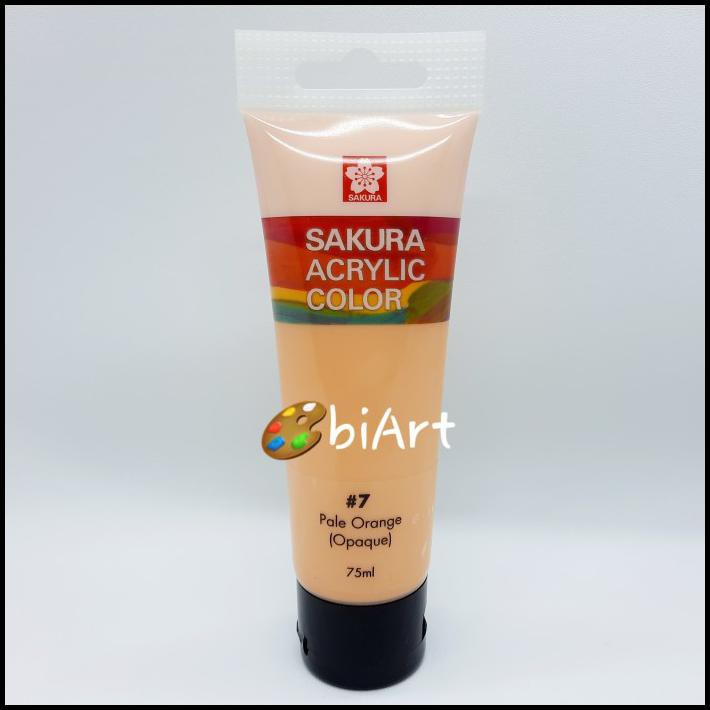 

Cuci Gudang Cat Akrilik Sakura Acrylic Color 75 Ml Pale Orange