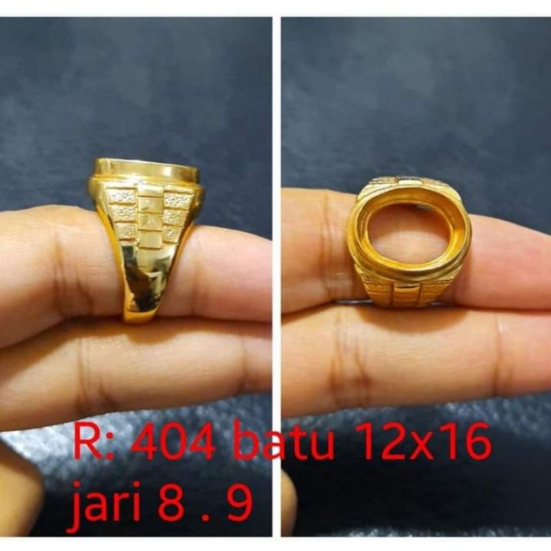 Ikat ring emban perunggu model eropa