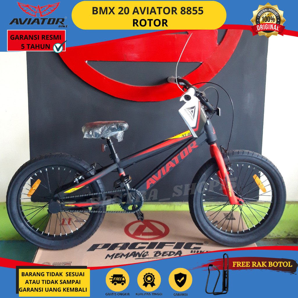 Sepeda Sepedah Speda Olahraga Outdoor Sepeda Bmx Anak Remaja Aviator 8855 Rotor Murah