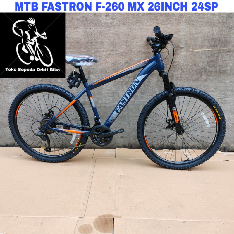 Sepeda Gunung MTB FASTRON F-260 MX 26Inch 24Sp Hi-ten stell