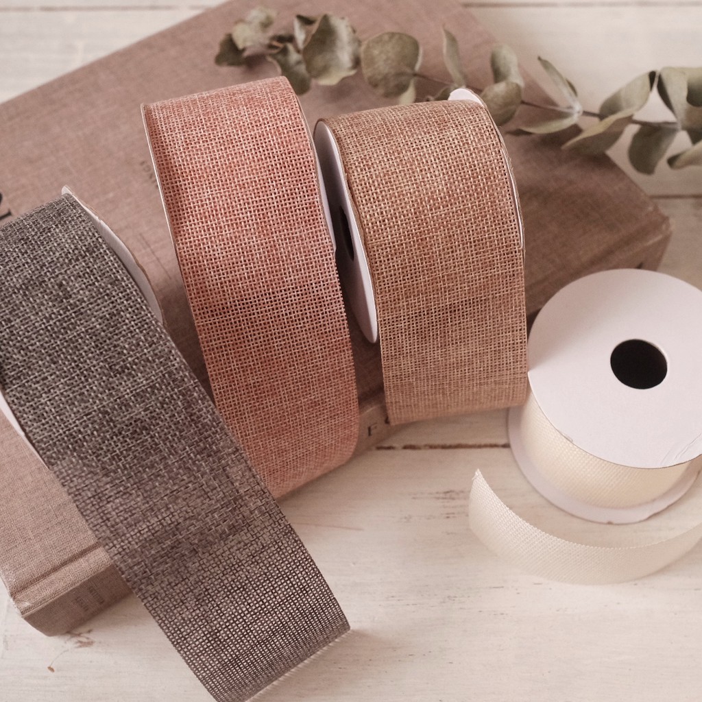 

PER ROLL Pita Goni Jute burlap craft gift DIY Florist Wrapping wrap Hampers Lebaran Idul Fitri Ied Kado Ramadhan