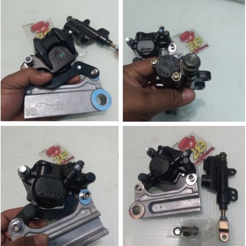 rem belakang klx kaliper dudukan kaliper master rem belakang klx model cr