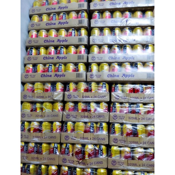 Minuman Apple China (1dus = 24kaleng)