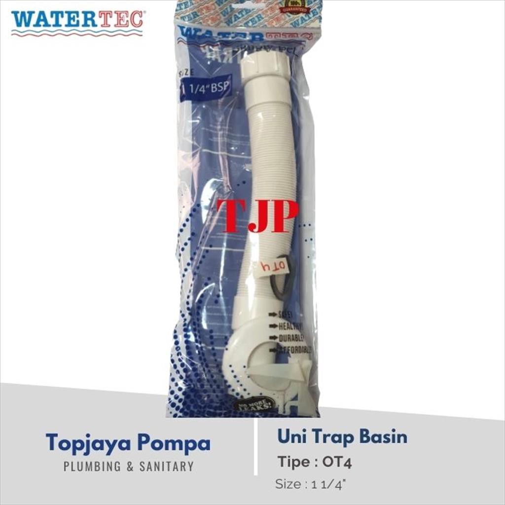 Uni Trap Basin / Selang Cuci  Piring WATERTEC 1 1/4&quot; OT4 (FM5WT301)