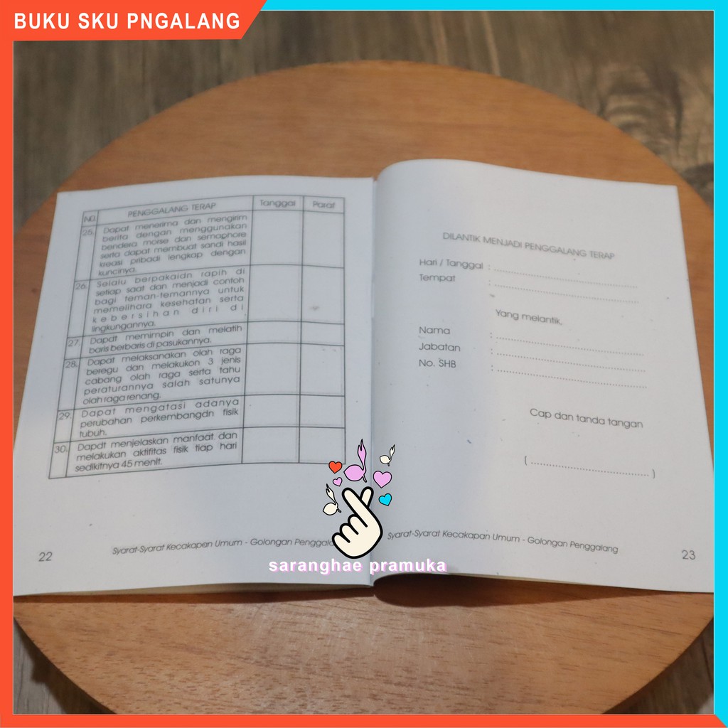 Buku SKU Penggalang Pramuka Jumbo