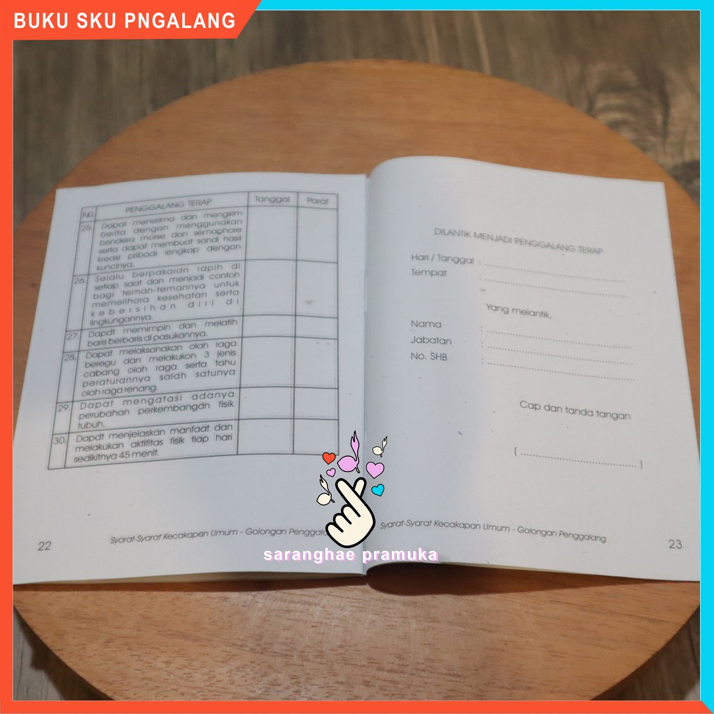 Buku SKU Penggalang Pramuka Jumbo