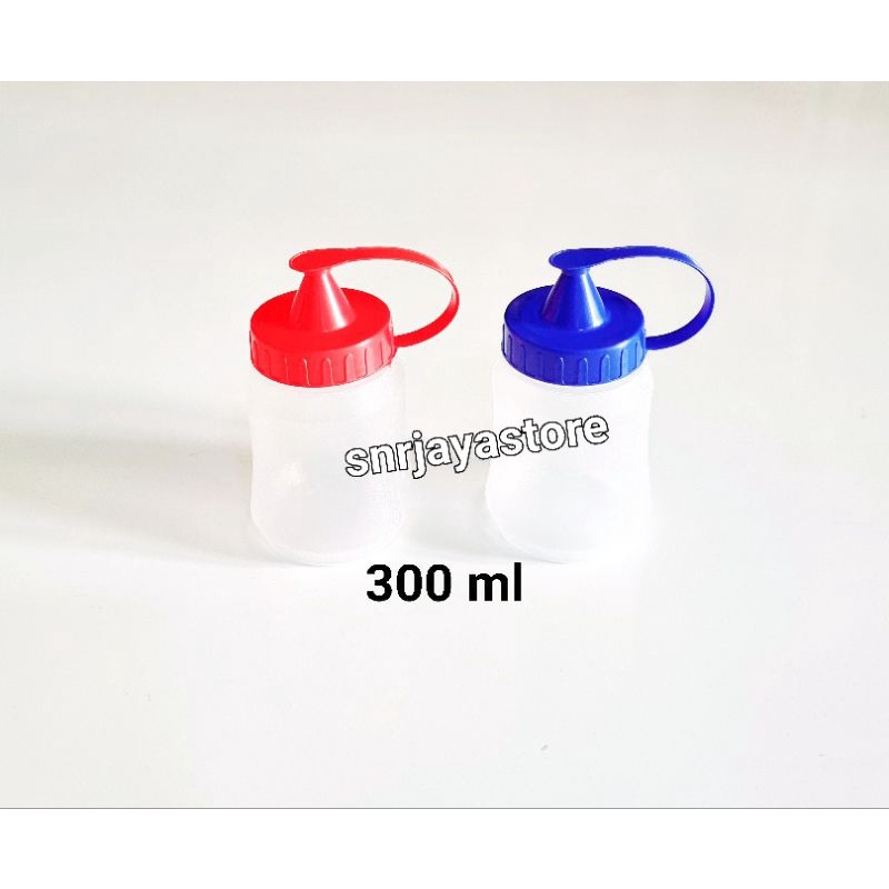 Botol Kecap Plastik | Botol Saos ukuran 300 ml