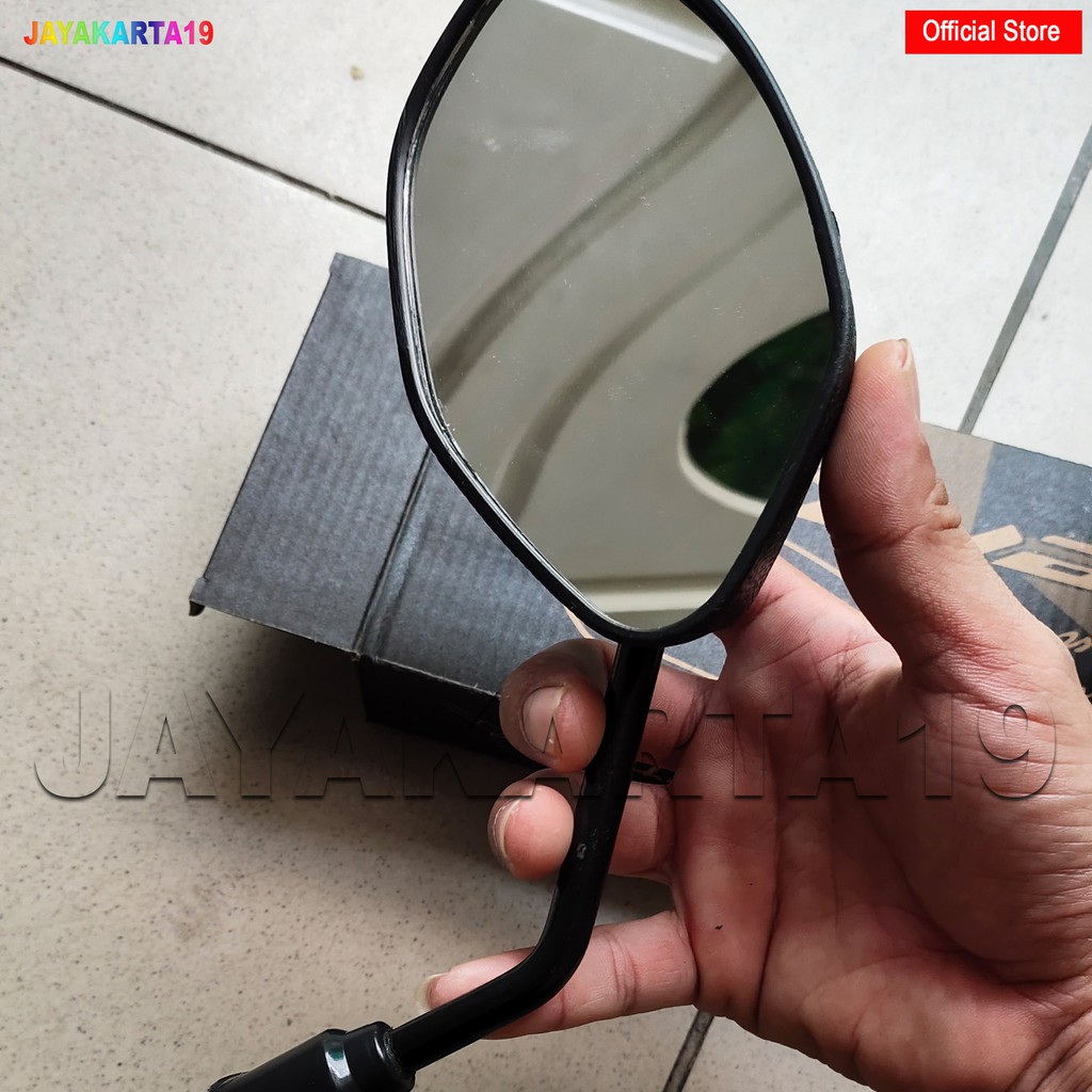 KACA SPION MODEL STANDAR ORI NYA BEAT - Bisa Semua Motor Honda Karbu Lama or Fi New - Vario 110 125