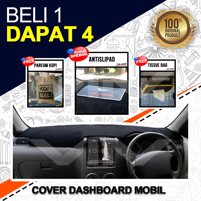 Cover Dashboard Mobil Daihatsu Xenia 2004 - 2011 | Alas Karpet Dasbor Interior Mobil 2004 2005 2006 