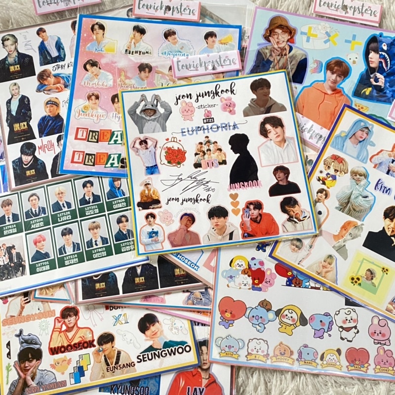 

Sticker Cutting Kpop