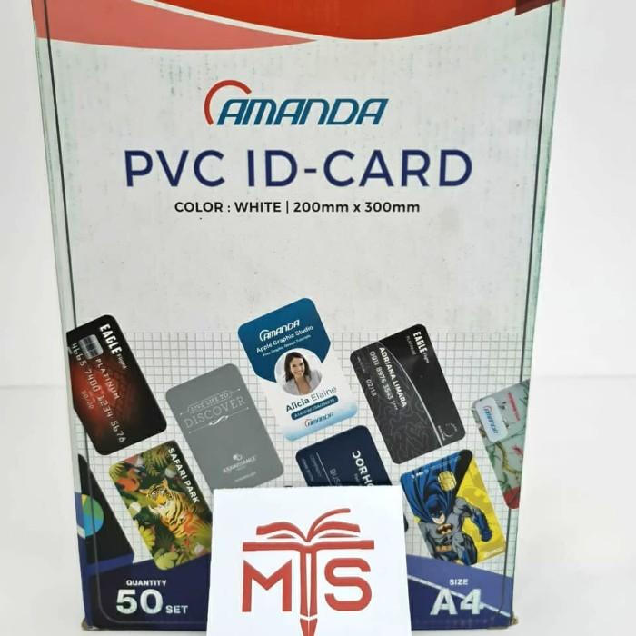 

Kertas | Kertas Pvc Bahan Id Card Amanda / 50 Sheet Kualitas Terbaik