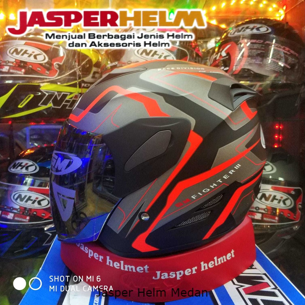 GM FIGHTER GV2 - BLACK ORANGE DOFF