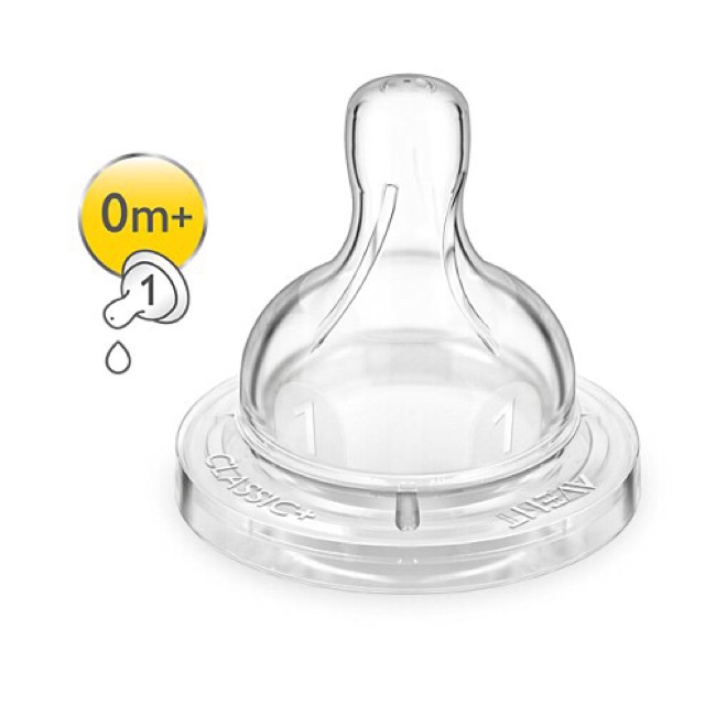 Philips Avent Teat Classic Twin Pack / Dot Avent Clasic