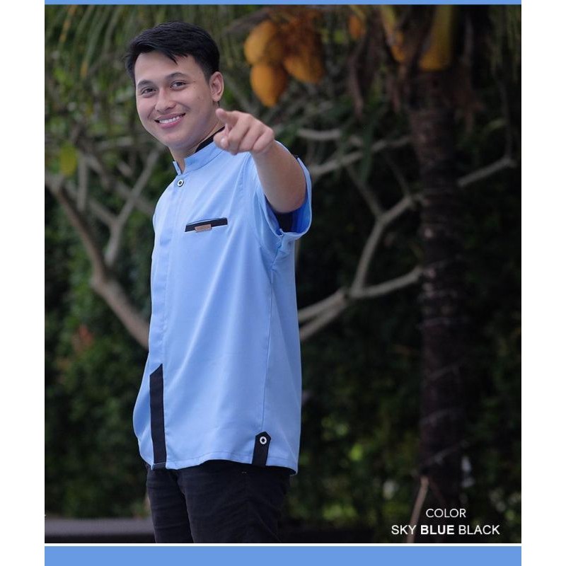 SARIMBIT KELUARGA BY ISA HIJAB GAMIS SET KHIMAR BAJU KOKO ZAFRAN AYAH DAN ANAK LAKI LAKI BAJU MUSLIM