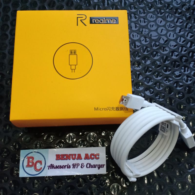 Kabel Data Realme 3 Pro Micro USB VOOC Original