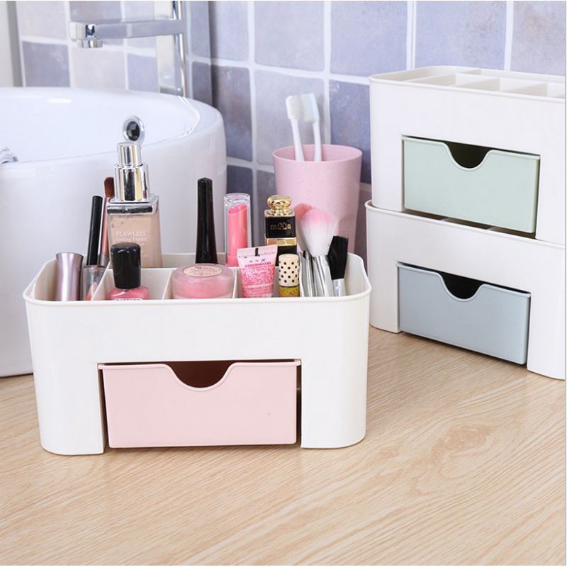 Rak Kosmetik Plastik Murah / Tempat Kosmetik / Rak Make Up / Tempat Make Up Organizer Serbaguna