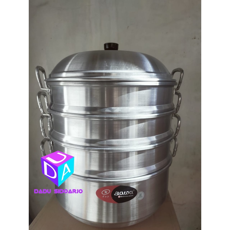 dandang kukus susun 4 Maspion Langseng Aluminium 36 cm Susun 4