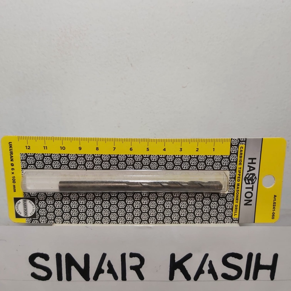 HASSTON PROHEX 6mm Mata Bor Beton