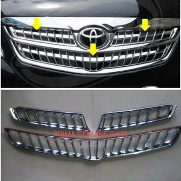 PROMO/CUCI GUDANG DISKON  List grill depan model camry chrome avanza / xenia lama 2005-2011 model te