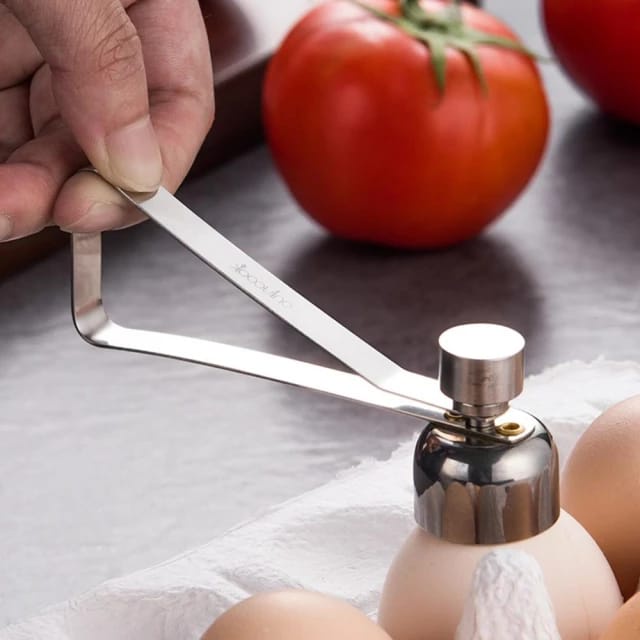 Alat Pemecah Telur Pembuka Pemotong Cangkang Telur Telor Egg Topper