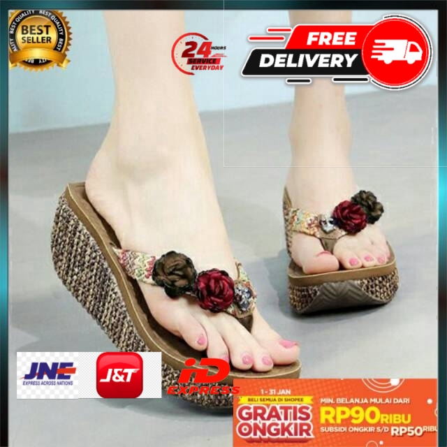 Sofie Official Dr48 wedges pita bunga