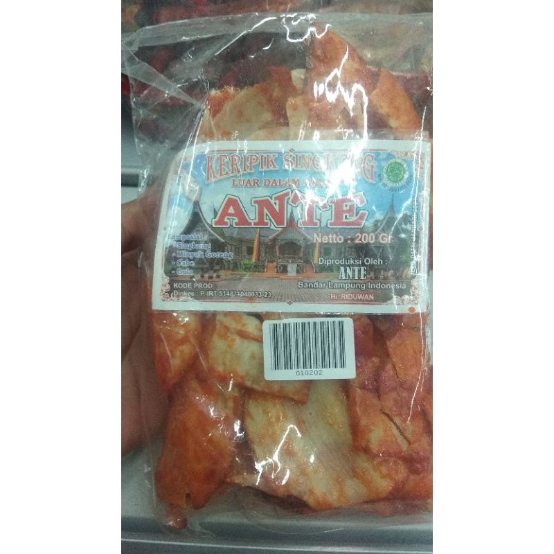 

Ante | Kripik Khas Lampung | Kripik Sambal | Dijamin Renyah