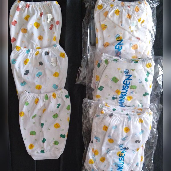 12 Pcs Celana Shankusen | Celana Pendek Bayi Baru Lahir | Pop Sankusen Shankhusen Sankhusen Bawahan Baby New Born | Open Lusinan