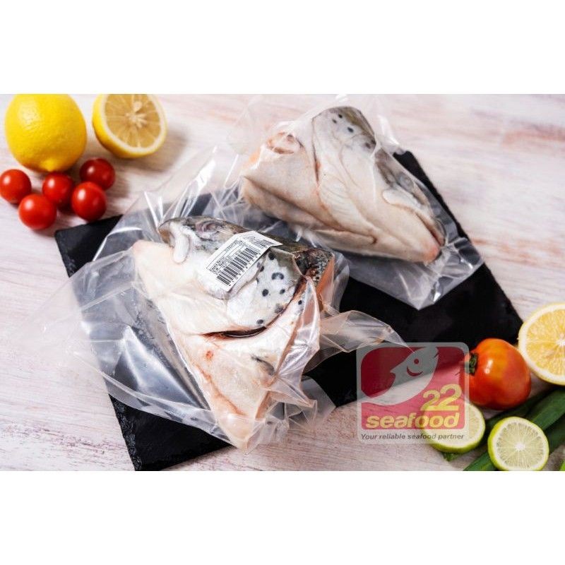 

Kepala Salmon 1 pcs belah / Salmon Atlantik / Salmon Salar / Seafood 22