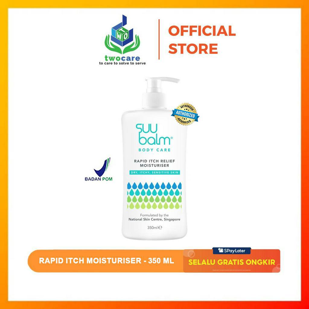 SUU Balm Adult Body Care Moisturiser Rapid Itch Relief 350ml