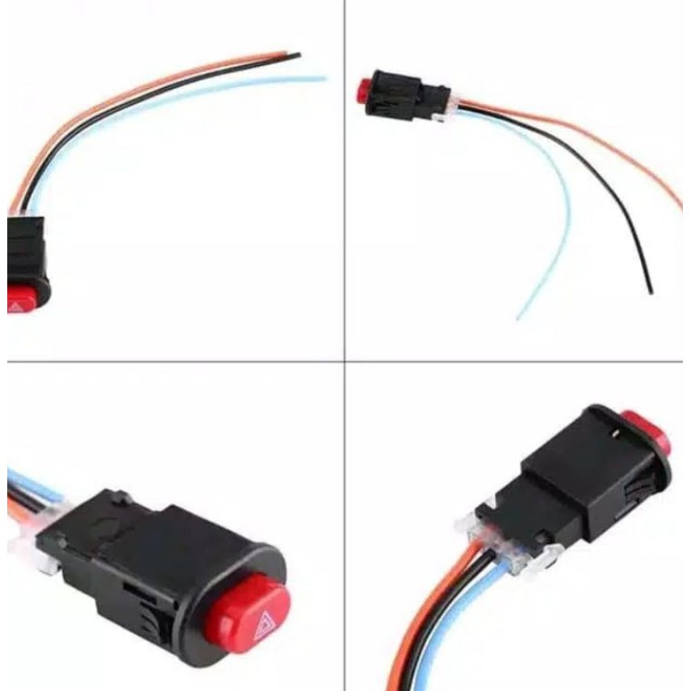 Saklar / Tombol / Switch On Off HAZARD, Lampu, UNIVERSAL